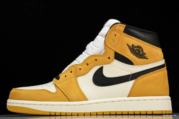 Yellow 1 Jordan Retro Ochre   High 555088-109 0511